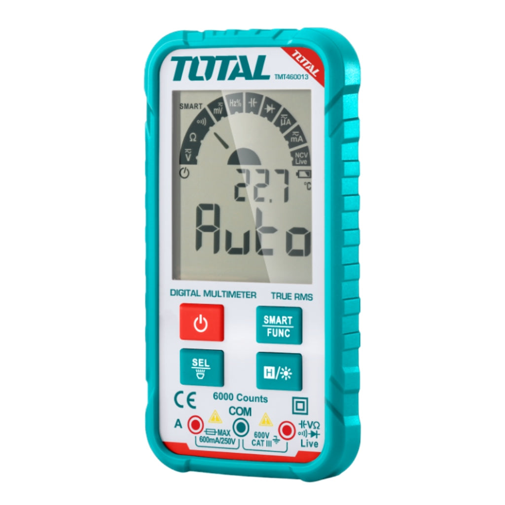 Total Tester Multímetro Digital Smart, TMT460013