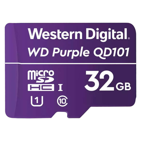 Western Digital Tarjeta de Memoria 32GB SC QD101 Ultra Endurance, WDD032G1P0C