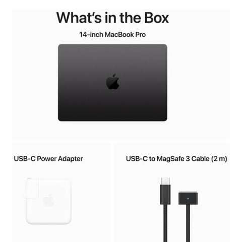 Apple Laptop 14.2" MacBook Pro M3 Inglés 1TB, MRX43LL/A