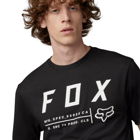 Fox Camiseta Non Stop Tech Negro, para Hombre
