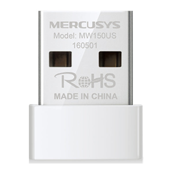 Mercusys Adaptador USB Inalámbrico Nano, N150-MW150US
