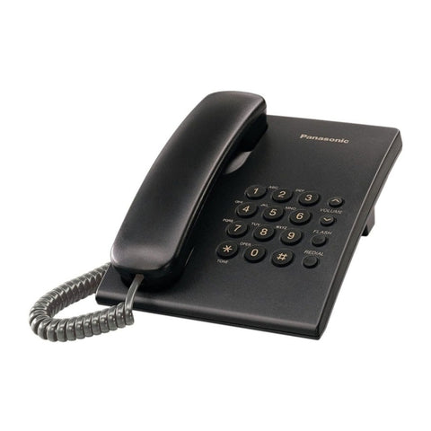 Panasonic Teléfono Alambrico de Pared o Mesa, KX-TS500B