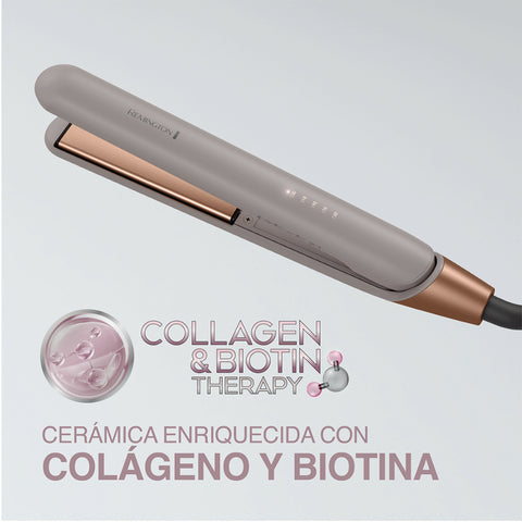 Remington Alisadora para Cabello con Colágeno y Biotina, S31A-110F