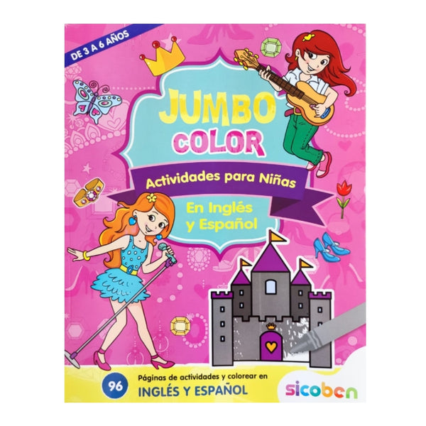 Sicoben Libro Jumbo Color Castillo