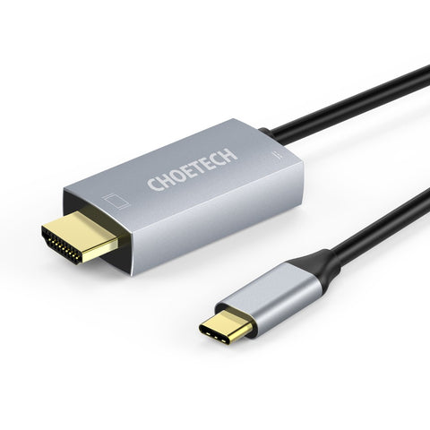 ▷ Choetech Cable HDMI + PD 60W a Tipo C, XCH-M180 ©