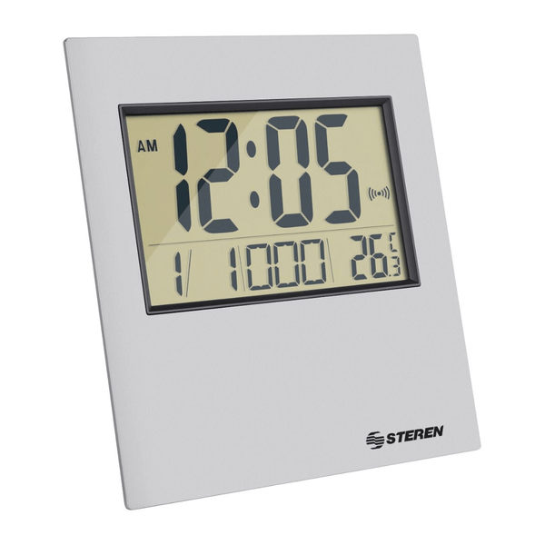 Steren Reloj Digital con Alarma y Termómetro