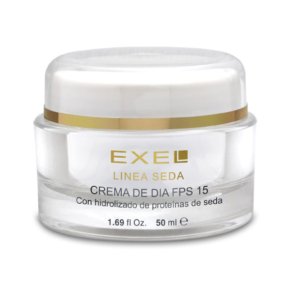 Exel Crema Facial de Día con Proteínas de Seda 15FPS, 50ml