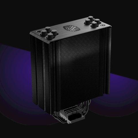 Cooler Master Ventilador para PC con LGA1700, Hyper 212 RGB Black Edition