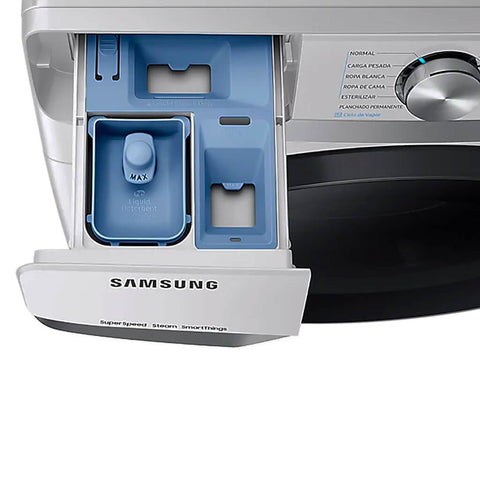 Samsung Lavadora Automática Carga Frontal Alta Velocidad SmartThings y Vapor, 22 Kg