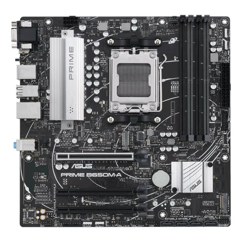 Asus Tarjeta Madre AMD B650 Micro-ATX con DDR5, PRIME B650M-A