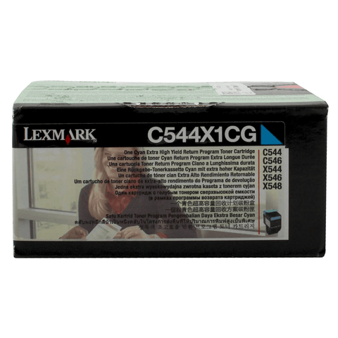 Lexmark Tóner Cian (C544X1CG) 4000 Páginas