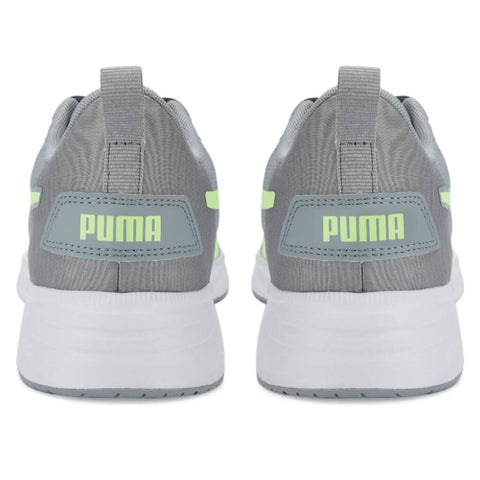 Puma Tenis Flyer Flex Gris/Verde, para Mujer