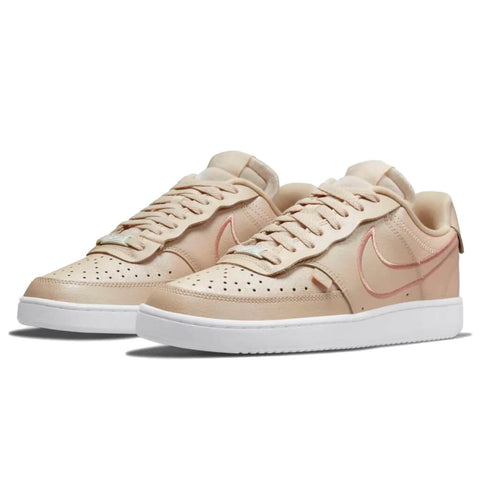Nike Tenis Cout Vision Lo Beige/Rosa, para Mujer