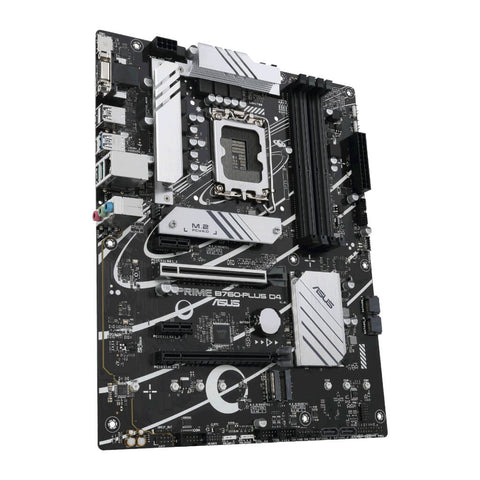 Asus Tarjeta Madre Intel B760 LGA 1700 ATX con PCIe 5.0, PRIME B760-PLUS D4
