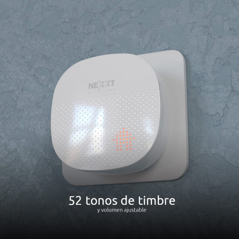 Nexxt Solutions Timbre Inteligente con Cámara, NHC-D100