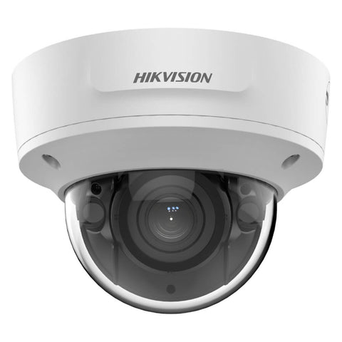 Hikvision Cámara de Seguridad Domo Varifocal Motorizada AcuSense Pro Series para Exteriores, 2.8-12mm