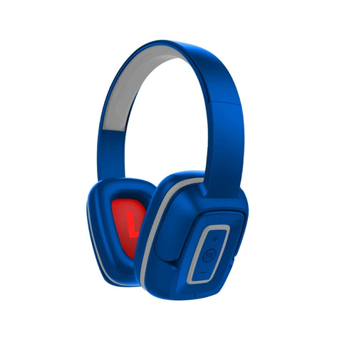 Auriculares Inalámbricos de Diadema Flux’S, Cascos Bluetooth 5.0, HiFi,  Plegables, Micrófono Incorporado, Micro SD MP3 y Radio FM, para
