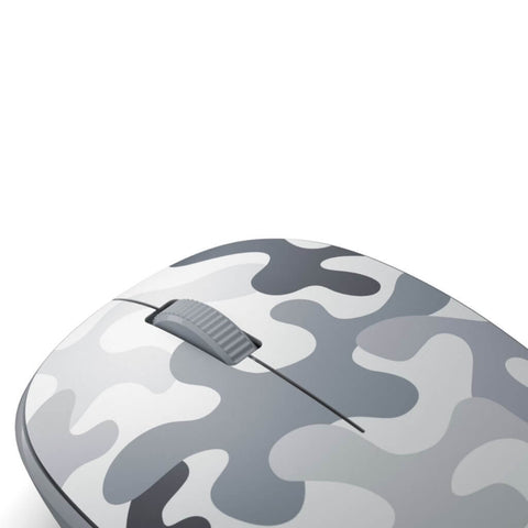 Microsoft Mouse Inalámbrico Bluetooth Arctic Camo Edición Limitada, 8KX-00001