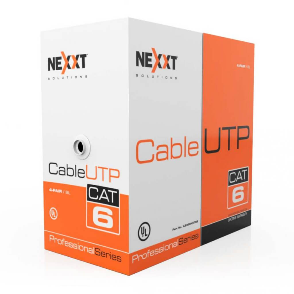 Nexxt Solutions Infrastructure Cable de Red UTP Cat6, Azul