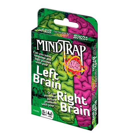 Outset Juego de Mesa Mind Trap Left Right Brain 37055