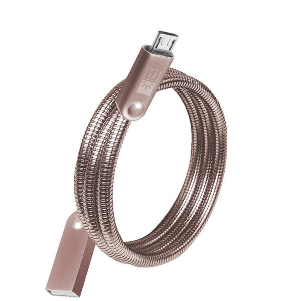 Case Logic Cable Micro-usb Metálico, 1 Mts (cl-mp-ca-141-rg)