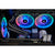 Corsair Set Ventilador para PC Gaming PWM LL120 RGB 120mm Dual Light Loop RGB LED, 3 Piezas