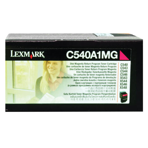 Lexmark Tóner (C540A1YG, C540A1CG, C540A1MG), 1000 Páginas