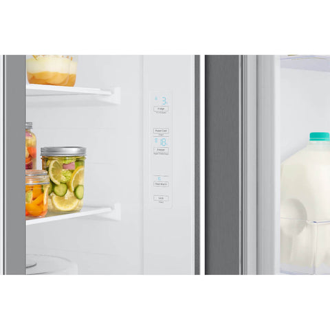 Samsung Refrigeradora Side by Side 22.8 Pies (RS23T5B00S9/AP)