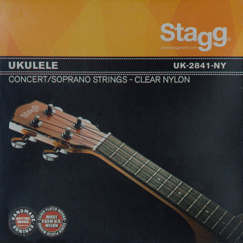 Stagg Set Cuerdas para Ukelele Soprano/Concert, UK-2841-NY