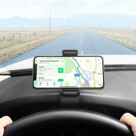 ▷ Soporte telefono movil GPS cristal coche
