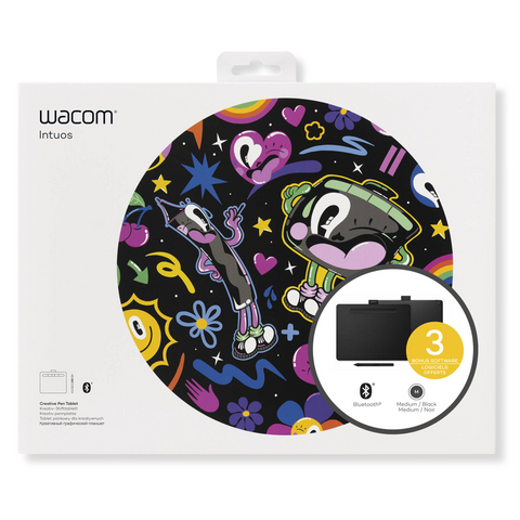 Wacom Digitalizador Intuos Bluetooth Creative 21.6 x 13.5 cm