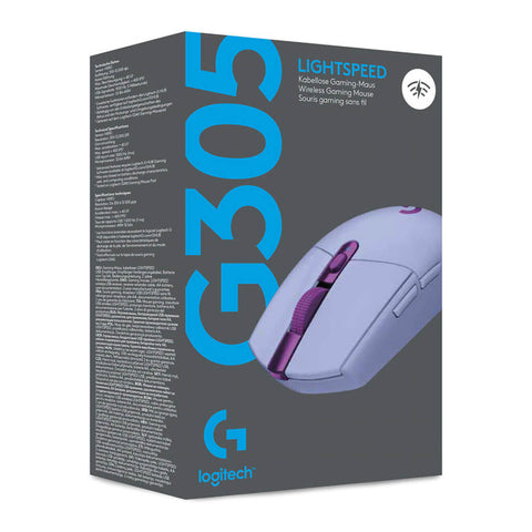 Logitech Mouse Inalámbrico Gaming, G305