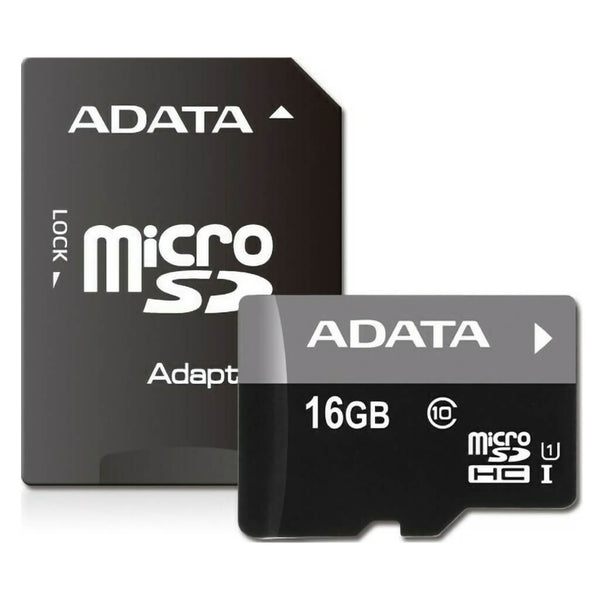 Adata Tarjeta de Memoria 16GB MicroSDXC/SDHC Clase 10, AUSDH16GUICL10-RA1