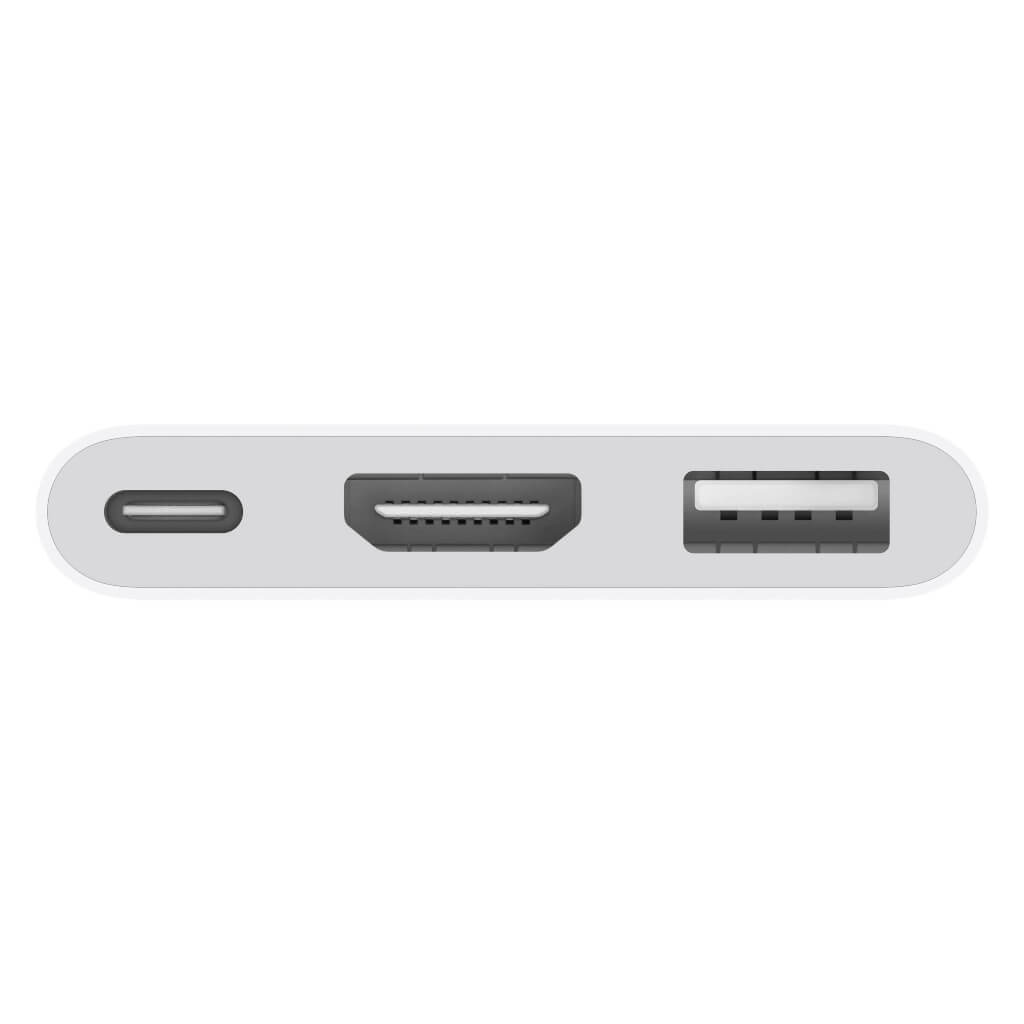 ▷ Apple Adaptador Multipuertos USB-C a USB y HDMI ©