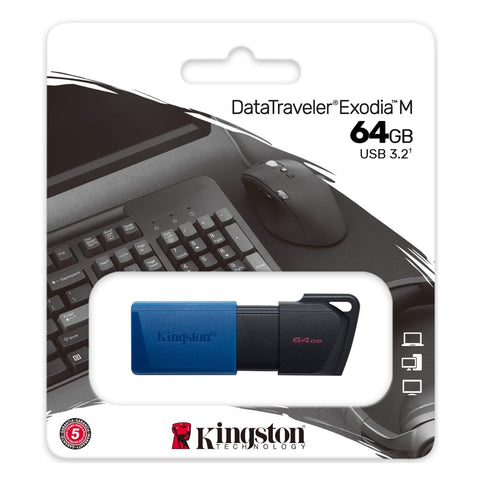 Kingston Memoria Flash 64GB Datatraveler Exodia M (DTXM/64GB)