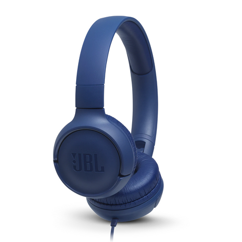  JBL TUNE500 - Auriculares de diadema con cable y micrófono de  un botón (color blanco) : Electrónica