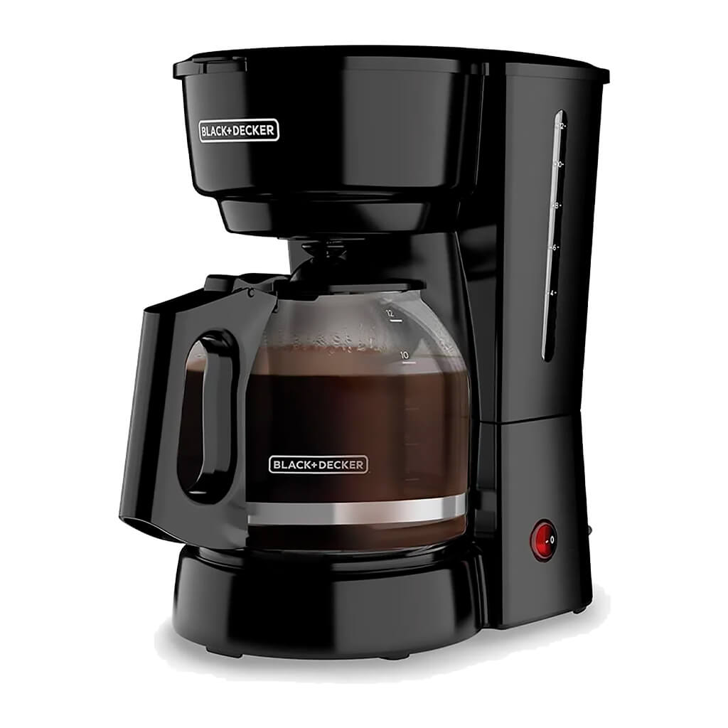 ▷ Black & Decker Coffee Maker Eléctrico 12 Tazas (CM0915BK-LA