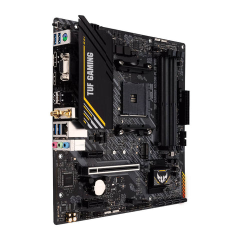 Asus Tarjeta Madre Micro ATX AMD A520 TUF Gaming Aura Sync RGB, A520M-PLUS WIFI