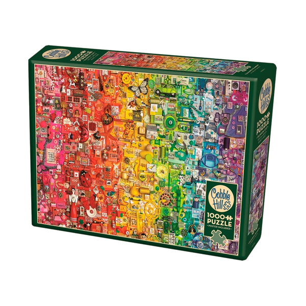 Cobble Hill Rompecabezas Colourful Rainbow 1000 Piezas (80295)