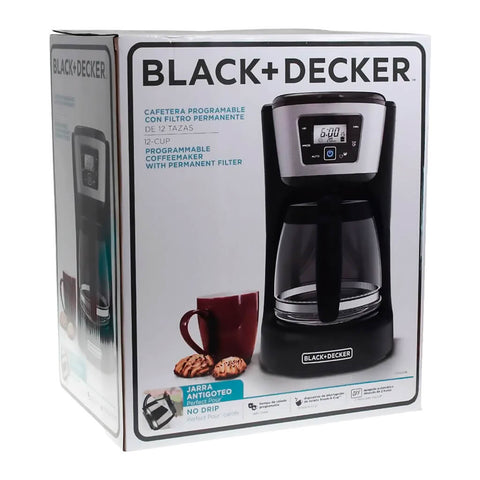 Black & Decker Coffee Maker Digital 12 Tazas, CM2031B