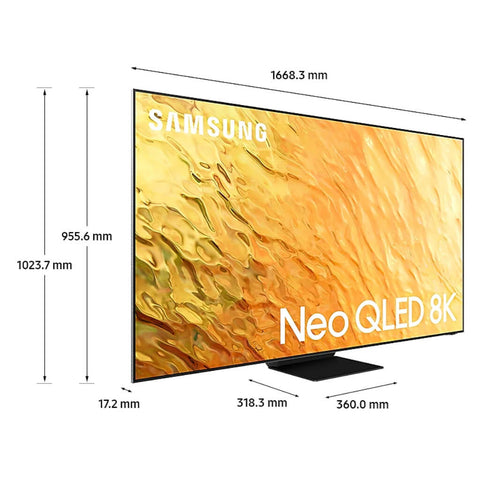 Samsung Pantalla 75" Neo QLED 8K Smart, QN75QN800BPXPA