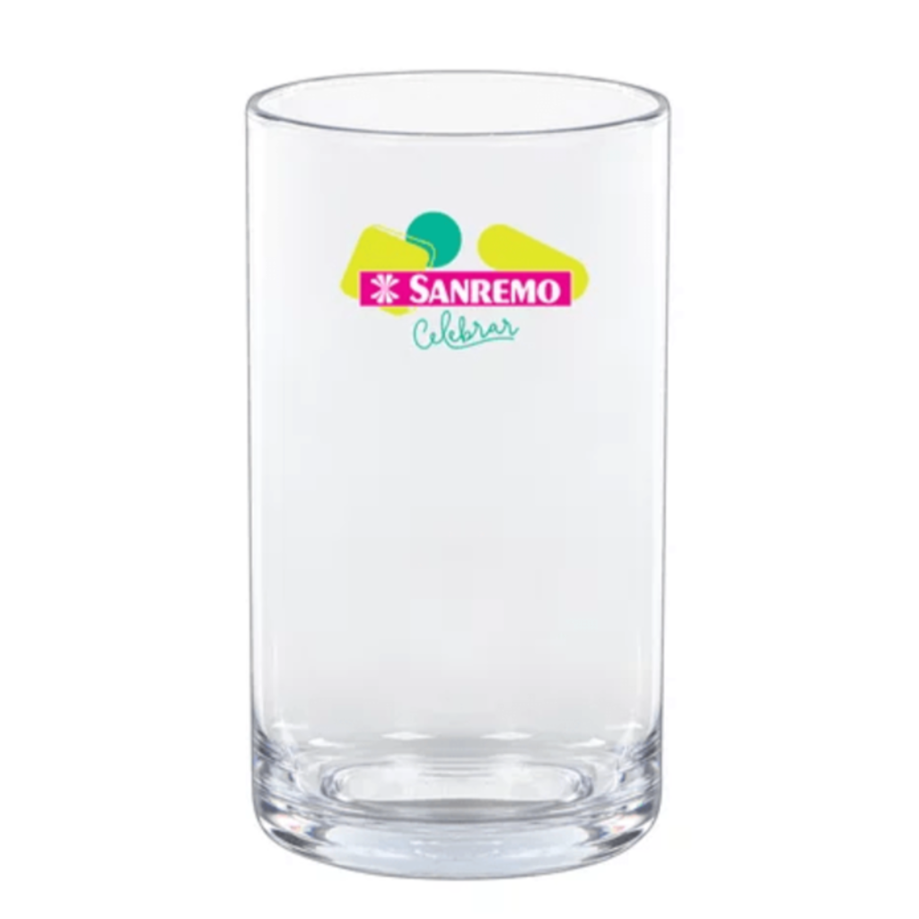 Sanremo Vaso Alto Transparente Celebrar, 500ml