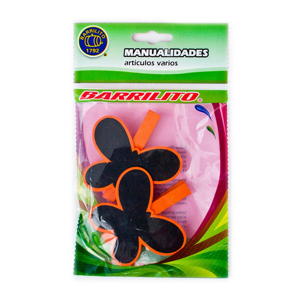 Barrilito Prensas de Mariposas con Mini Pizarra, WCLP14