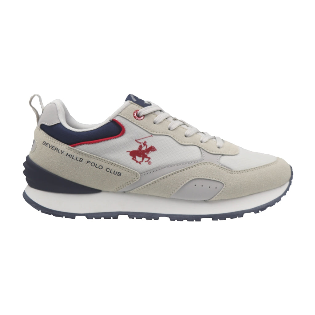 Beverly Hills Polo Club Tenis Onyx Beige/Gris, para Hombre