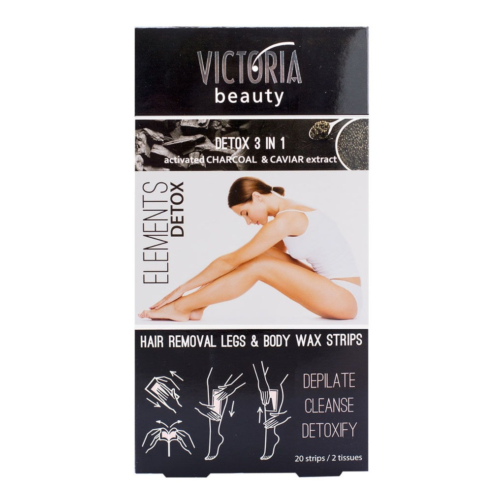Victoria Beauty Bandas Depilatorias para Cuerpo