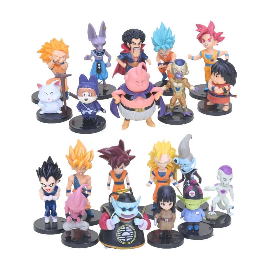 Tinkel Set Figuras Dragon Ball Z, 20 Piezas
