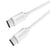Choetech Cable Usb Tipo C a C, Blanco