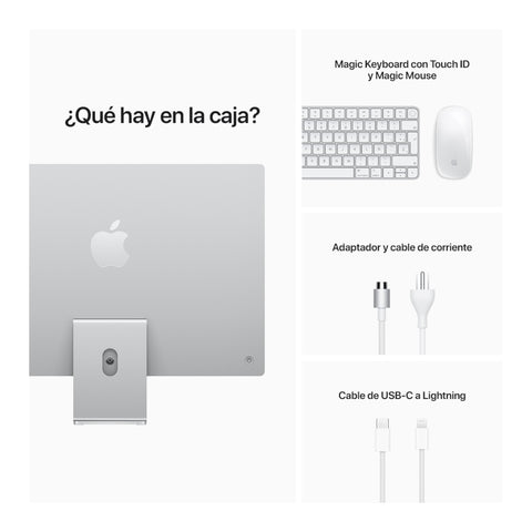 Apple Computadora Desktop All in One iMac 24" M1 Español, 512GB