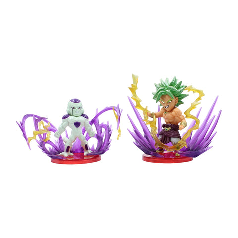Tinkel Set Figuras Dragon Ball Super con Efecto, 9 Piezas