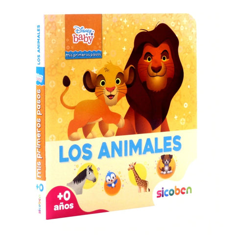 Sicoben Libro Didáctico Mis Primeros Pasos Baby Disney Los Animales